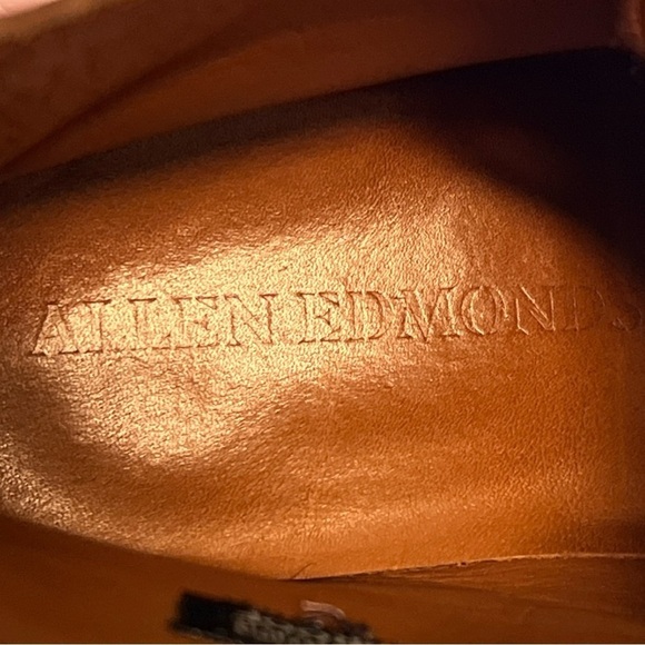 Allen Edmonds Patton Weatherproof Cap-Toe Boot Brown Lace-Up Men’s 8EEE (Wide)